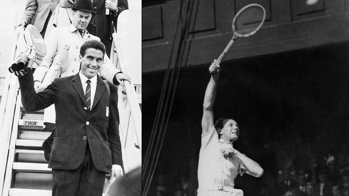 Manuel Santana, leyenda del tenis