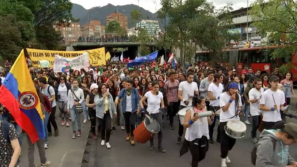 marchas estudiantiles