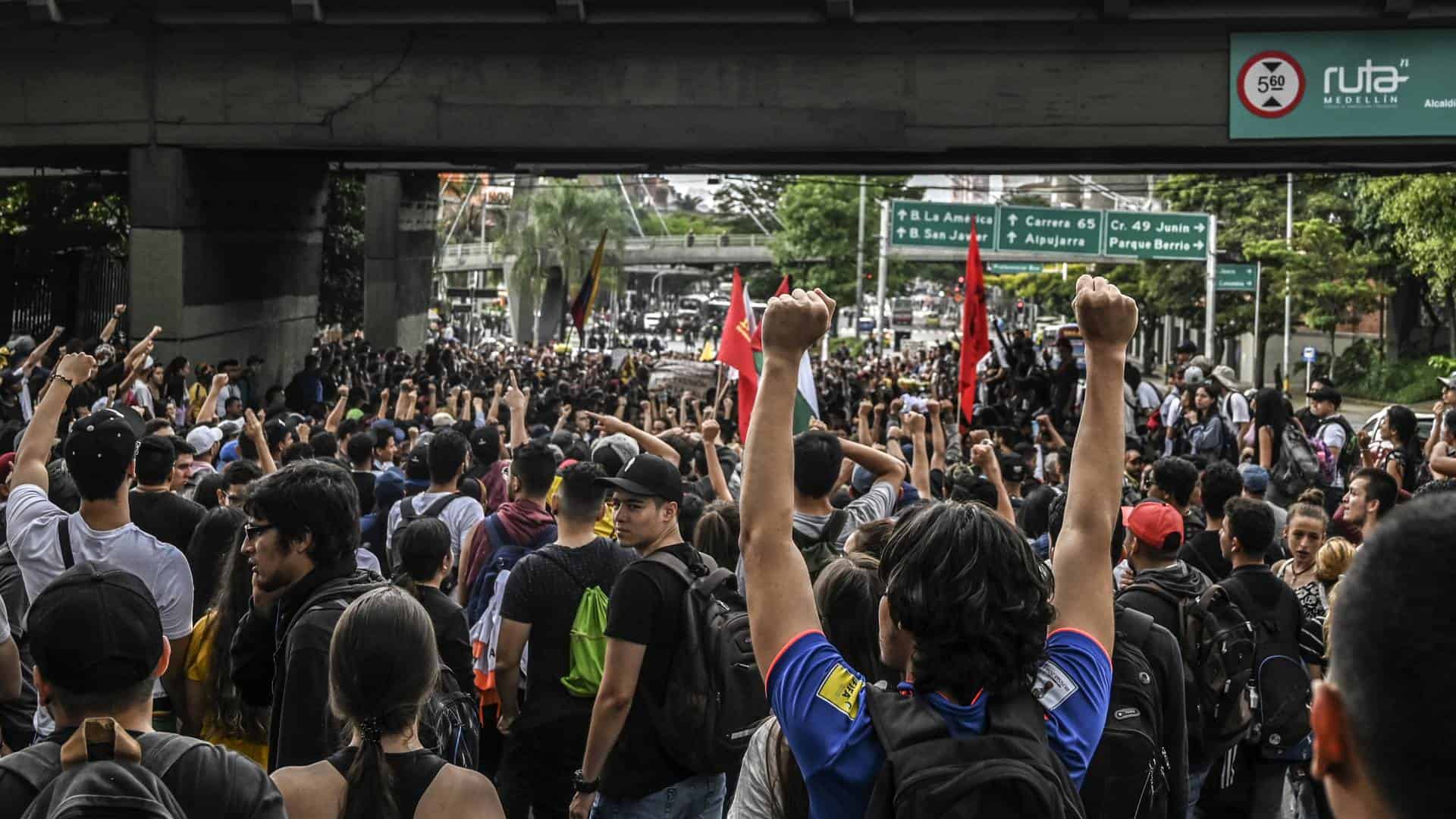 Minuto a Minuto: marchas por paro nacional