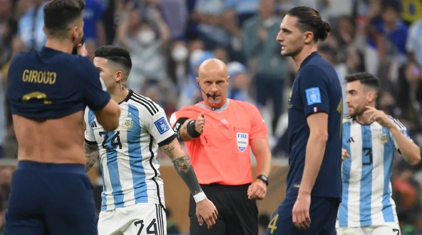 Marciniak. árbitro final Mundial, tras críticas recibidas desde Francia