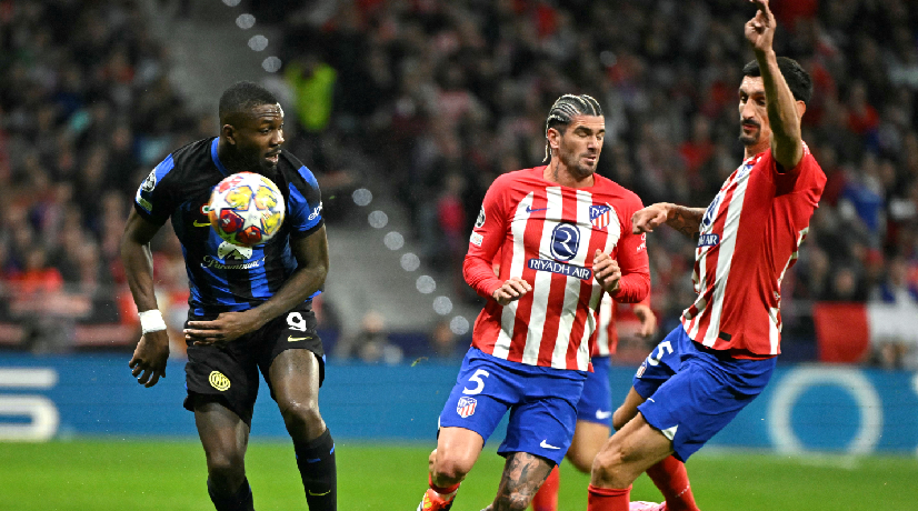 ¡Marcus Thuram hizo la del 'Pibe'!: le agarró los genitales a Stefan Savic y salió impune