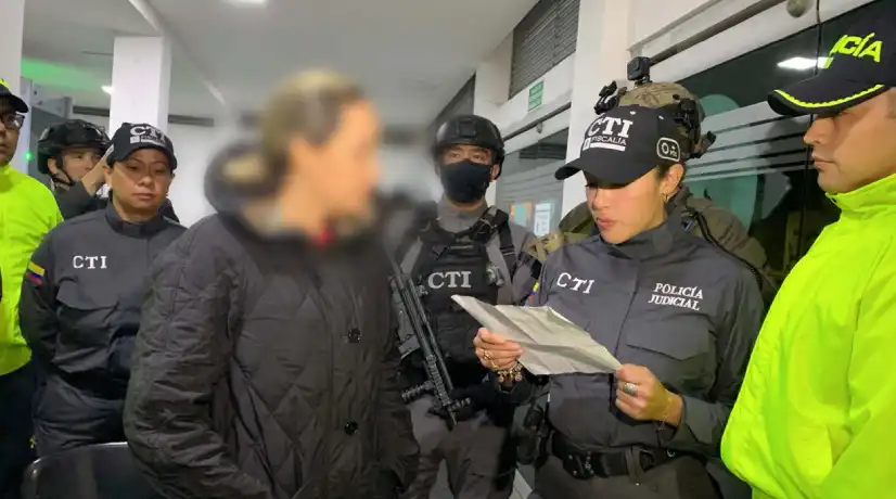 Foto: Fiscalía General de la Nación Margareth Chacón, pieza clave en caso Pecci, ya está en el búnker de la Fiscalía