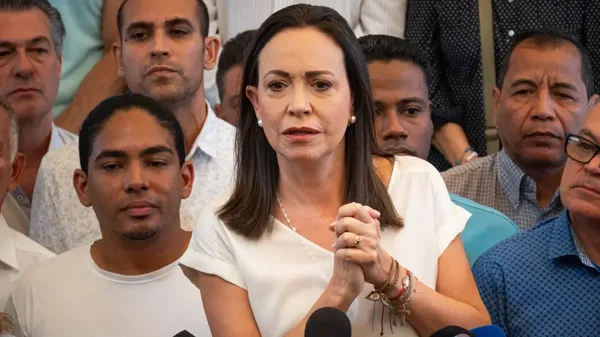 María Corina Machado advirtió riesgo de una "detención injustificada" en su contra
