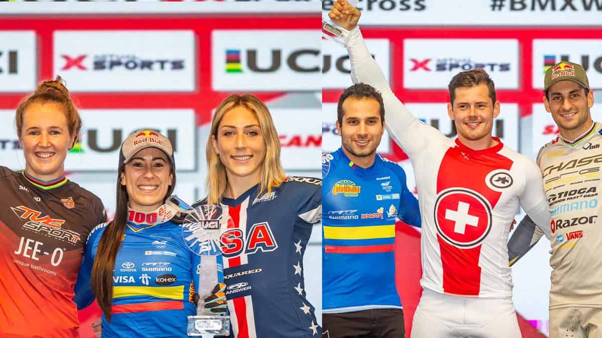 Mariana Pajón campeona de la Copa del Mundo BMX 2021