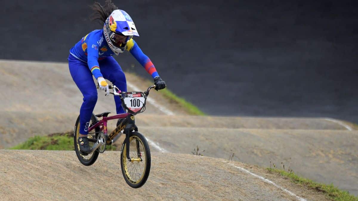 Mariana Pajón, leyenda olímpica de Colombia. /AFP