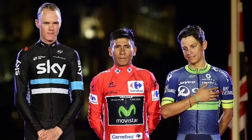 “¡Tenemos el 1 y el 3, Colombia!”: el emocionante relato de Mario Sabato en La Vuelta de Nairo