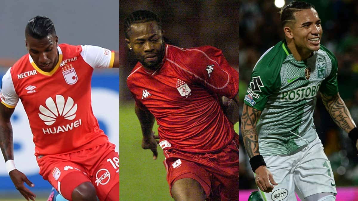 Johan Arango, Jairo Castillo y Dayro Moreno |