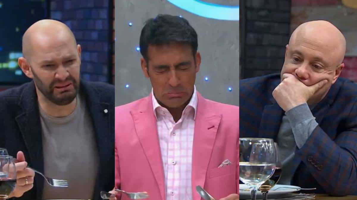 MasterChef Celebrity: Así sufrieron los jurados con los malos platos