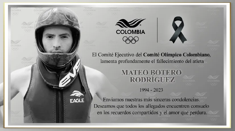 El deporte colombiano está de luto: Mateo Botero, reconocido esquiador, falleció en accidente vial