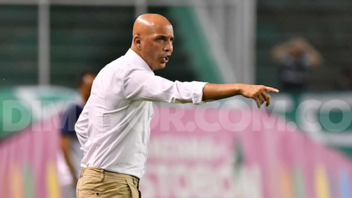 Máyer Candelo, entrenador del Deportivo Cali.