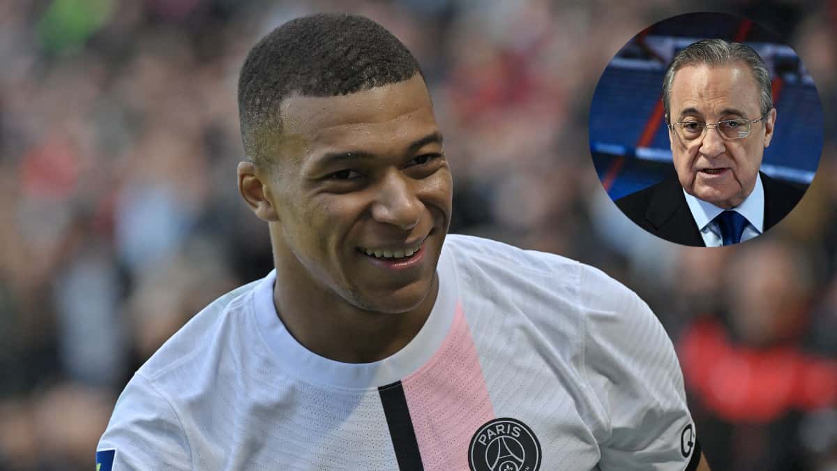 Kylian Mbappé y Florentino Pérez