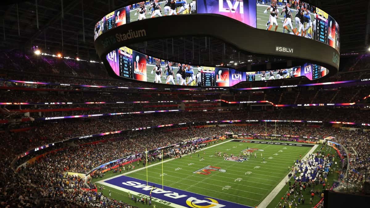 El estadio del Super Bowl 2022: SoFi stadium