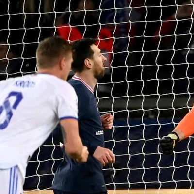 Messi falló el penalti y Courtois brilló en PSG vs Real Madrid ...