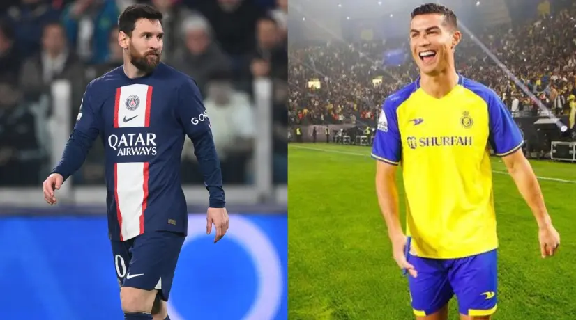 Cristiano Ronaldo y Lionel Messi