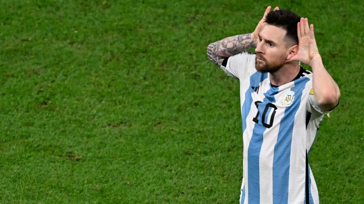 Lionel Messi igualó a Batistuta en goles en Mundiales