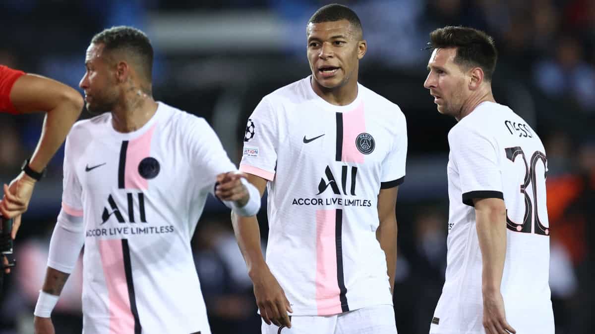 Messi, Neymar y Mbappé