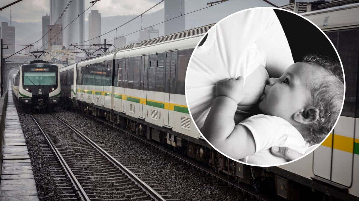 Metro de Medellín responde en defensa de la lactancia materna