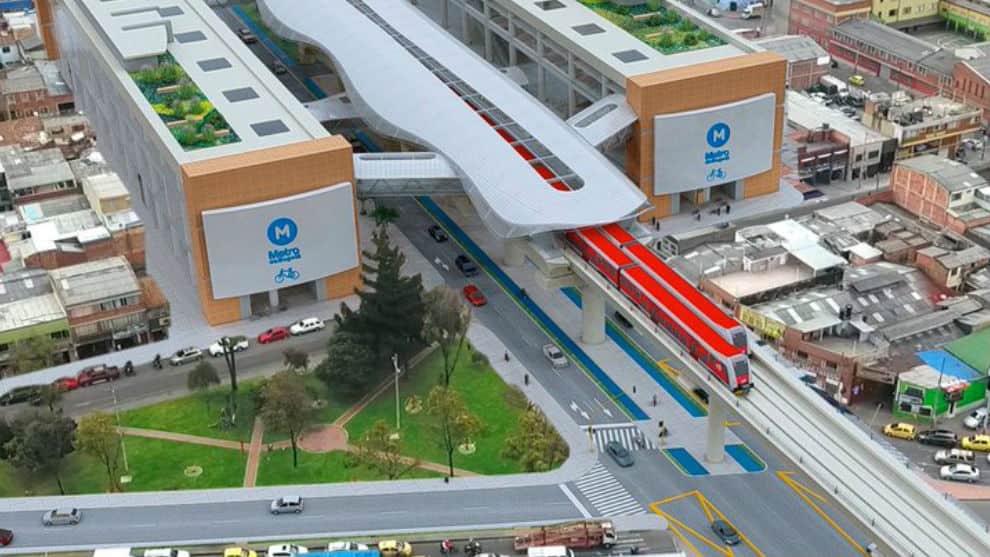 Los cinco consorcios para la construcción del metro de Bogotá