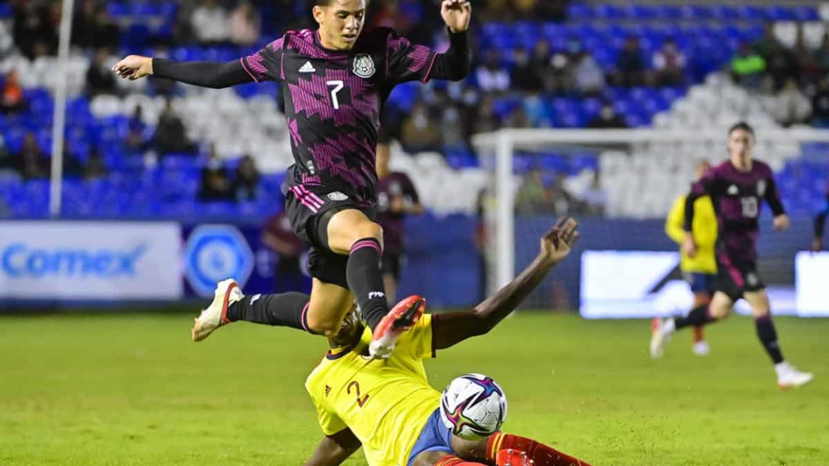 La Selección Colombia Sub-19 empató ante México Revelations Cup