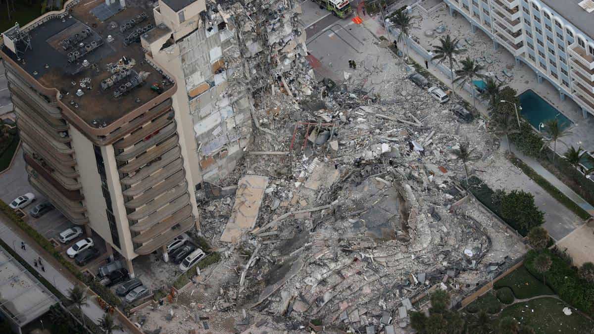 Edificio colapsó en Miami