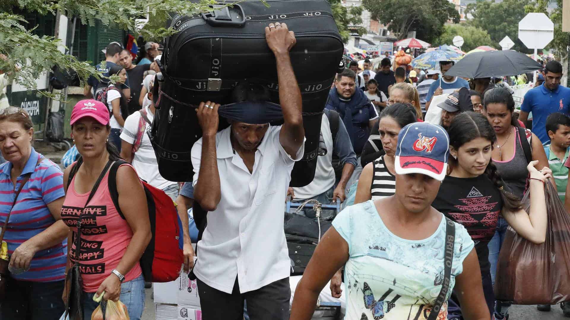 La crisis de migrantes venezolanos en América Latina empeorará en 2020. Foto: EFE