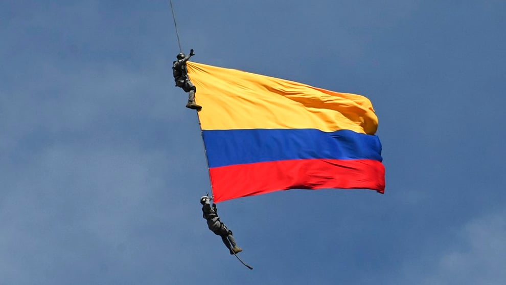 Show aéreo en Medellín