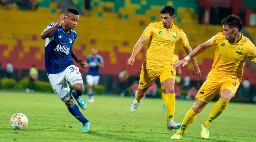 Bucaramanga 0-2 Millonarios: Liga BePlay 2023-I