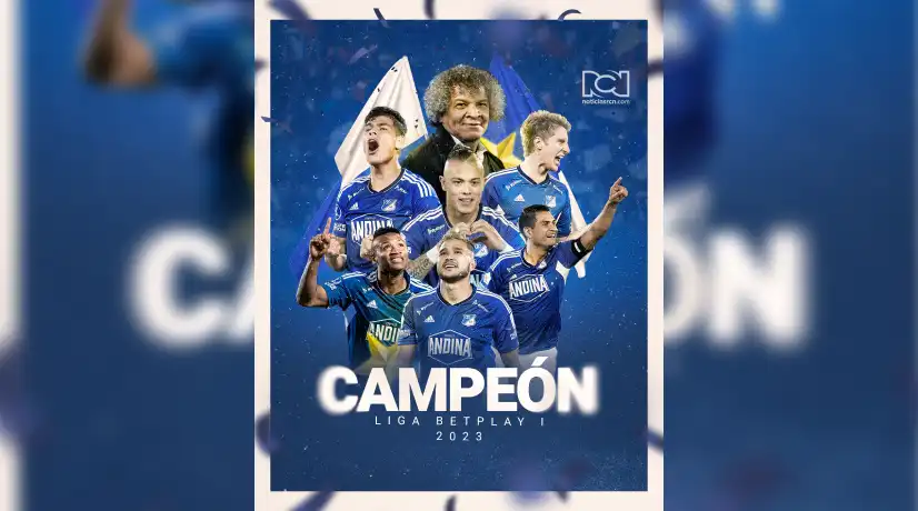 ¡Millonarios se corona campeón! Júbilo azul en Colombia