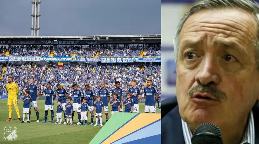 Presidente de Millonarios contundente tras la crisis de resultados: “Es reconocer que hay errores”