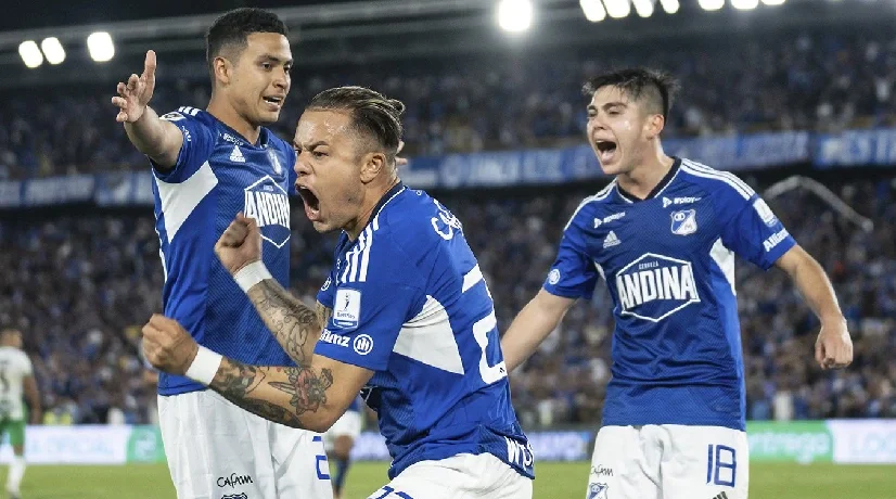 Nacional 'salió vivo' de El Campín: 1-1 contra Millonarios en la final de ida de la Copa BetPlay