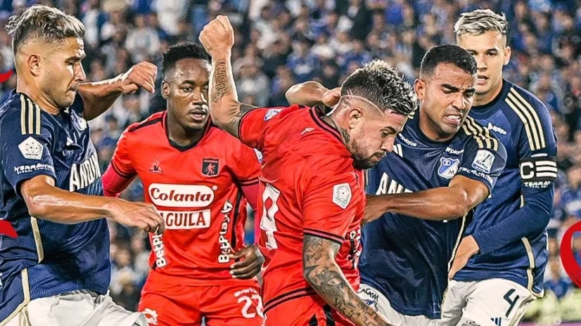 Foto: @AmericadeCali Millonarios, Nacional y América, en problemas: probabilidades para clasificar en la Liga 2024-I