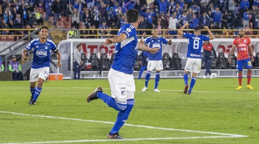 Goles Millonarios 2-0 Pasto, fecha 1 de la Liga BetPlay 2023-I