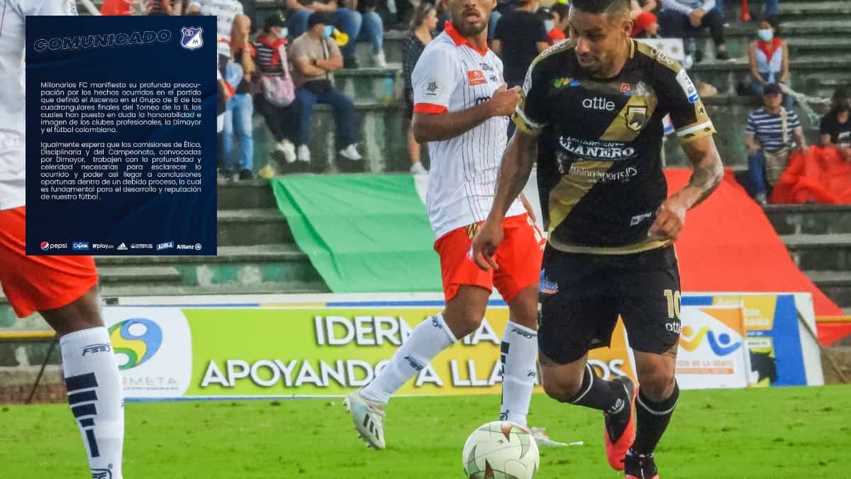 Millonarios y Dimayor