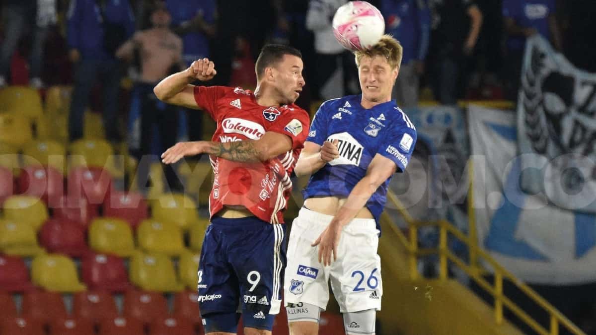 Goles Millonarios 1-2 Medellín: Liga BetPlay 2022-II
