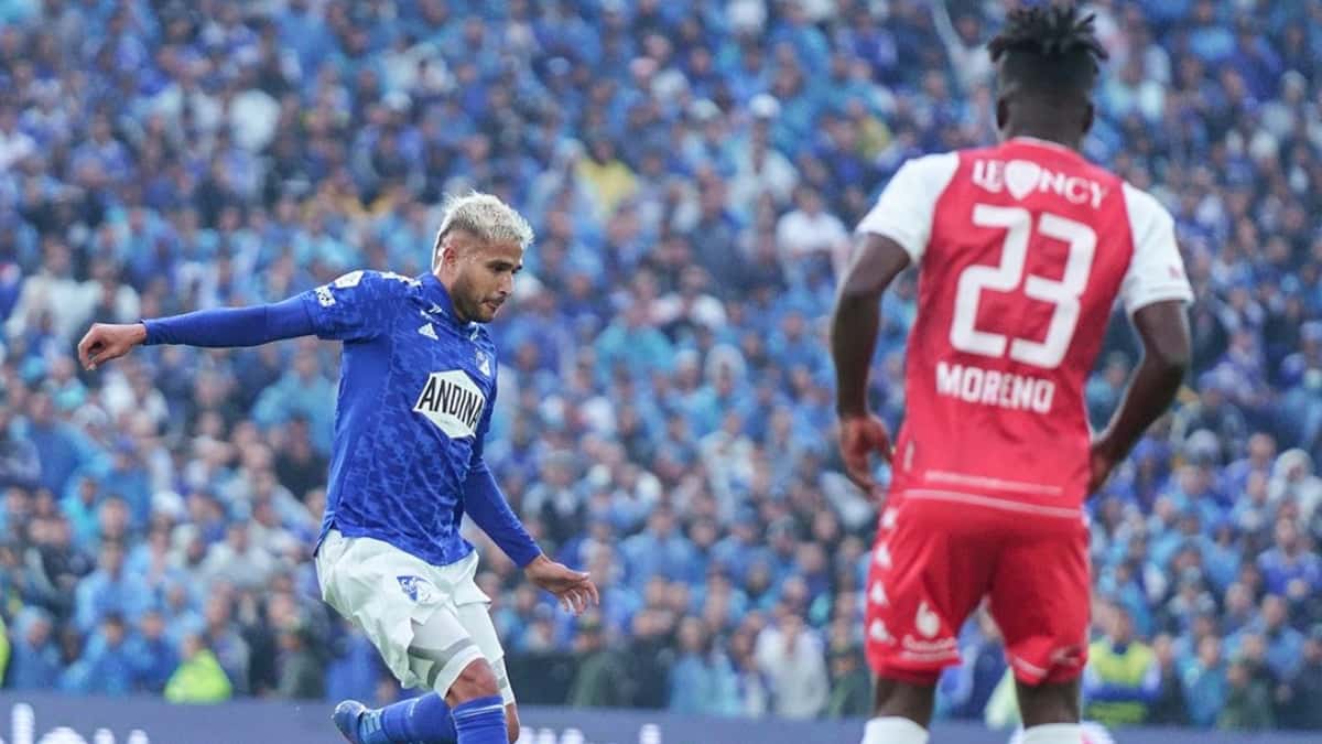 Millonarios 1-1 Santa Fe, cuadrangulares Liga BetPlay 2022-II