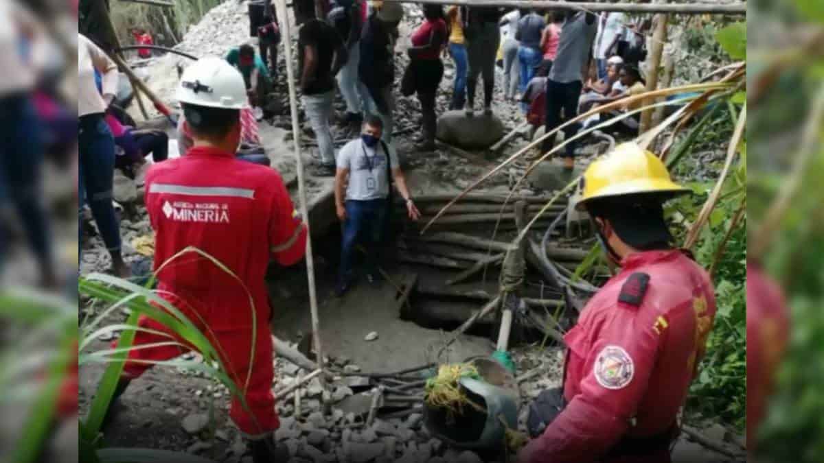 Cuatro muertos deja derrumbe de una mina ilegal de oro en Santander de Quilichao, Cauca