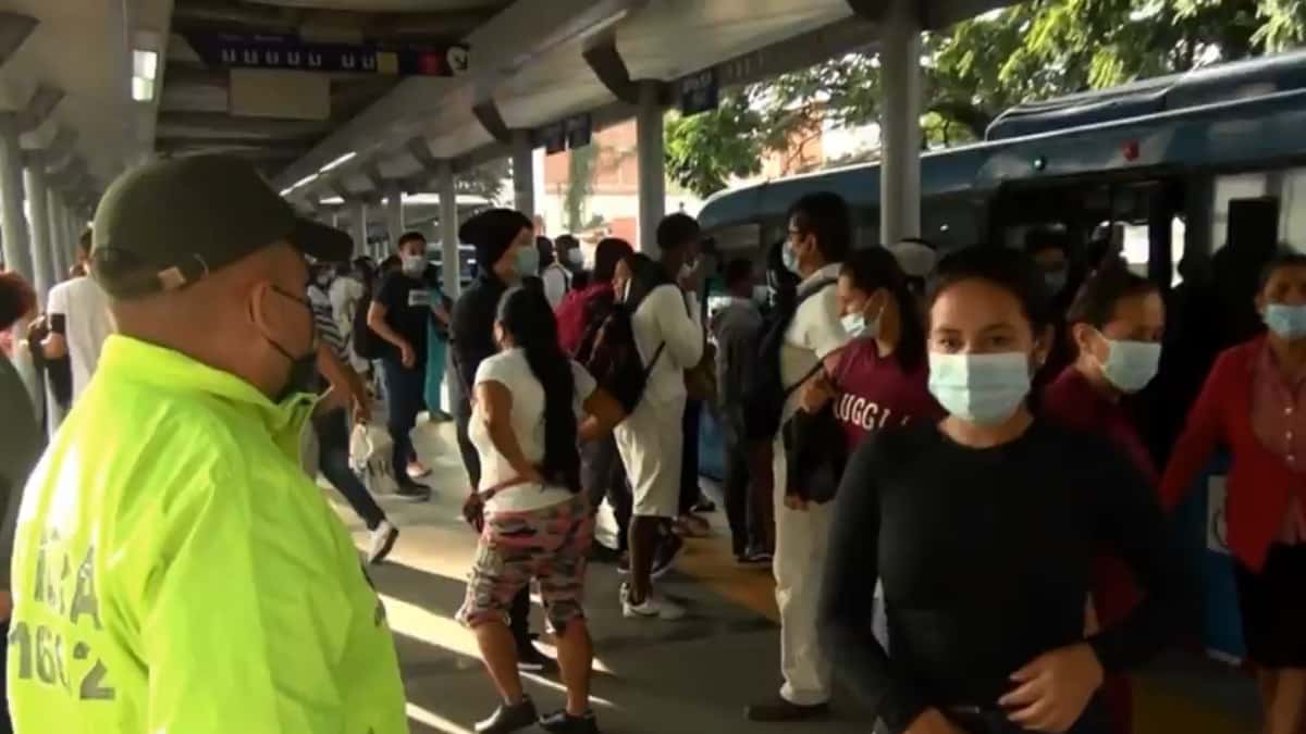 Inseguridad en Cali: no cesan los robos en el Sistema de Transporte MIO