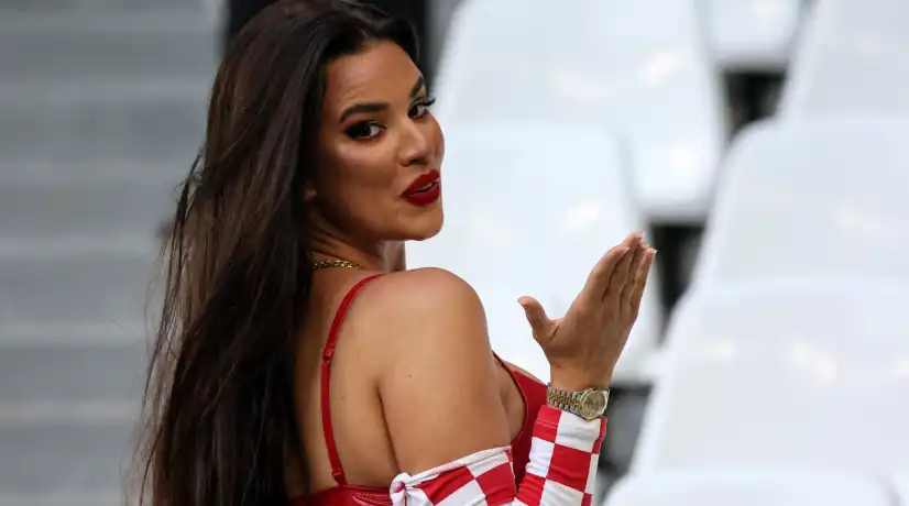 Video: Así celebró Ivana Knoll, la 'novia del Mundial', el triunfo de Croacia