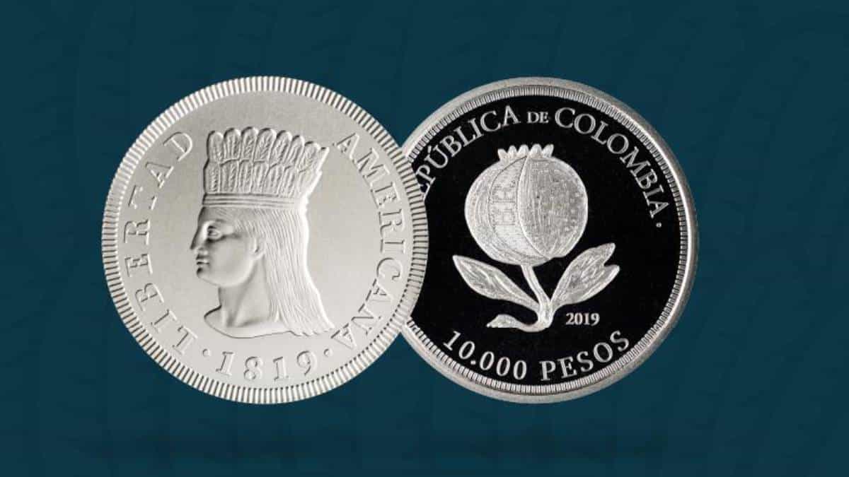 Moneda conmemorativa del Bicentenario está a la venta en el Banco de la República