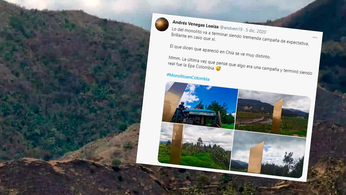 Monolito en Colombia