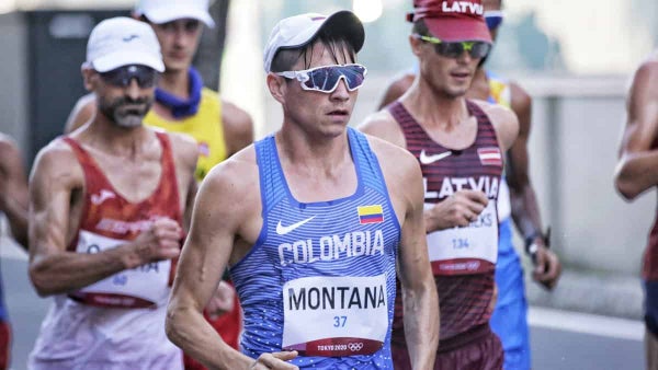 Montaña, Ruíz y Pinzón, dentro de los 20 primeros en 50 Km marcha de Tokio 2020 Montaña, Ruíz y Pinzón, dentro de los 20 primeros en 50 Km marcha de Tokio 2020
