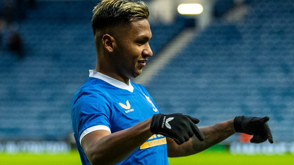 Foto: @RangersFC Alfredo Morelos