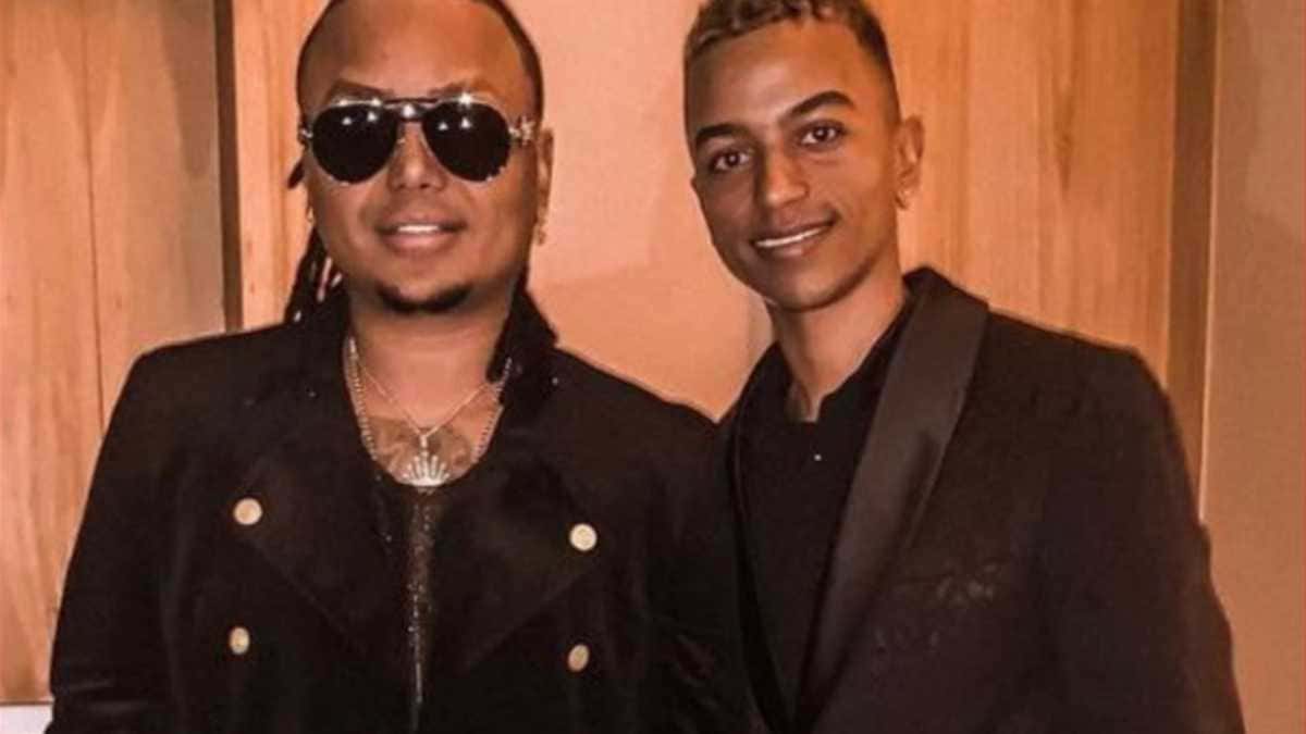 Mr. Black y su hijo Edwin Antequera