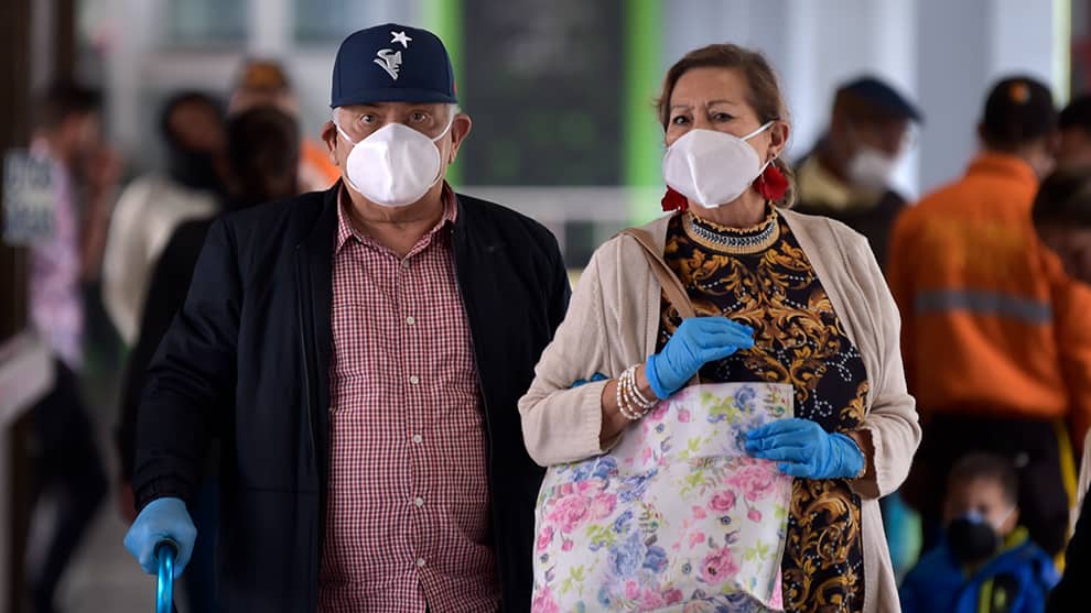 Foto: AFP Se registra la primera muerte en Colombia por coronavirus