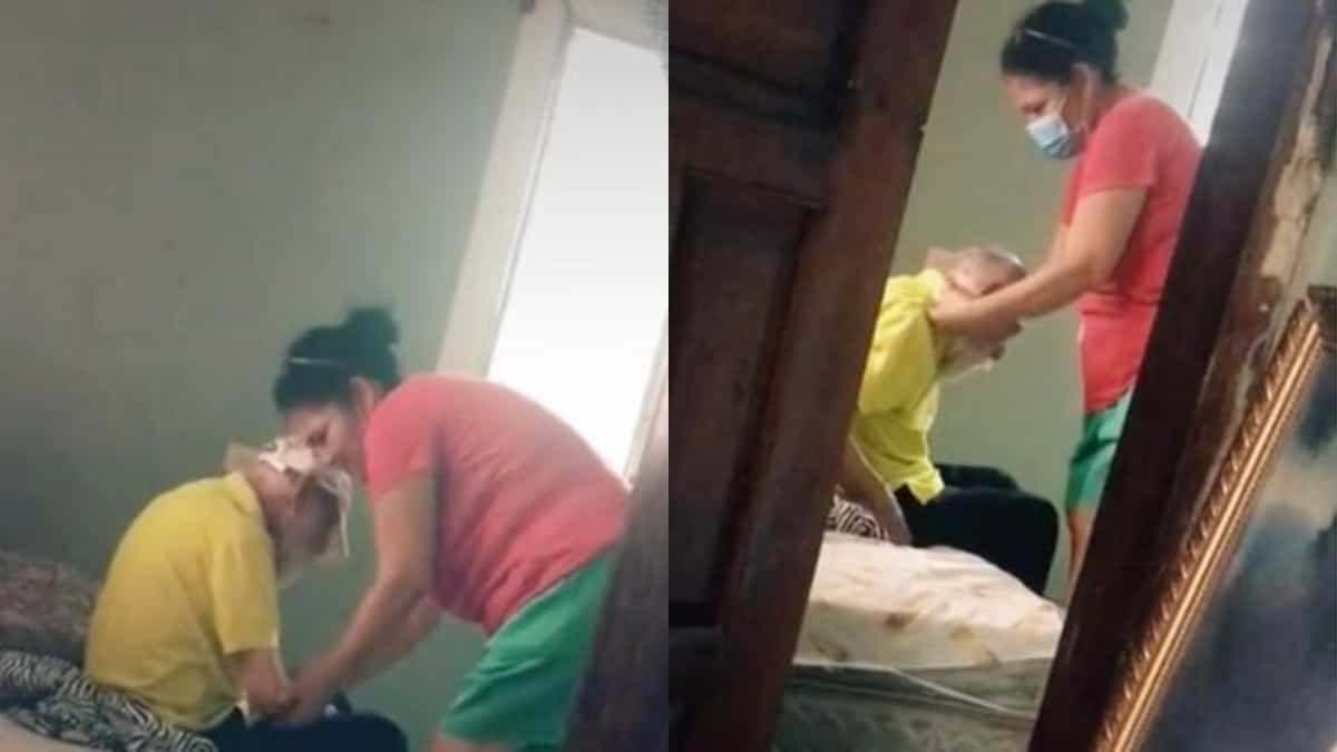 Mujer cuida a su exsuegro a pesar de ser separada y conmueve en redes
