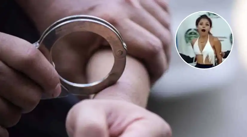 Nuevo caso de hurto en Bucaramanga: la mujer hizo gestos de burla cuando era capturada por el crimen