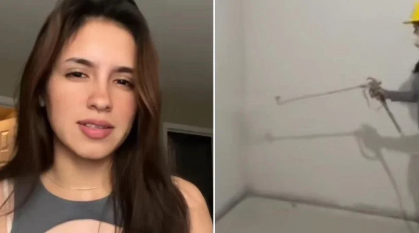 Foto: Redes Sociales Mujer sorprende al contar cuánto dinero gana pintando casas en Estados Unidos; un platal