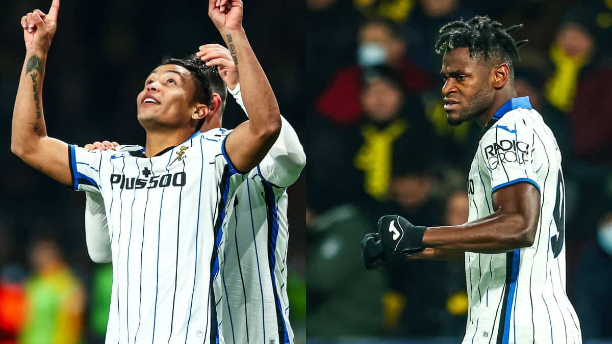 Luis Fernando Muriel y Duván Zapata