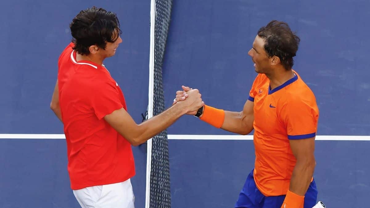 Rafael Nadal perdió la final de Indian Wells ante Taylor Fritz