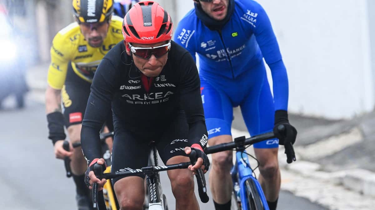 Nairo Quintana, en la Ruta de Occitania